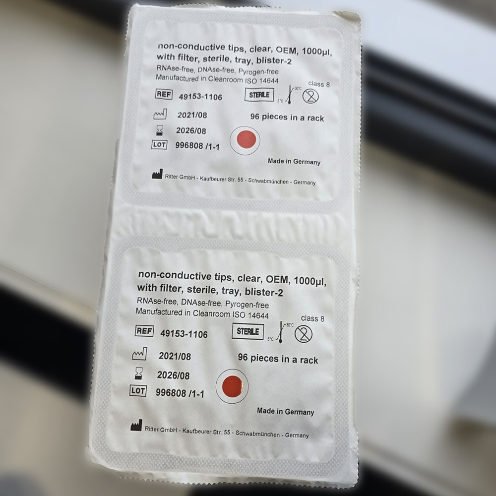 Ritter Embouts Non-Conducteurs 1000 microlitres – Style Tecan | Vente de Stock Clearance – Image 2